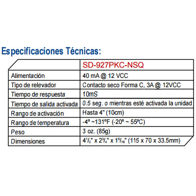 Porteria | Pulsador / Boton de salida No-Touch - Imagen 3