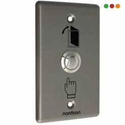 Porteria | Pulsador / Boton de salida metalico NO/NC/COM - Nordson