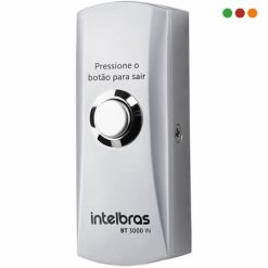 Porteria | Pulsador / Boton de salida metálico c/base BT 3000 IN / INTELBRAS