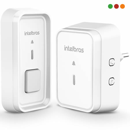 Porteria | Timbre inalambrico c/bateria CIB 101 BLANCO - INTELBRAS - Imagen 2