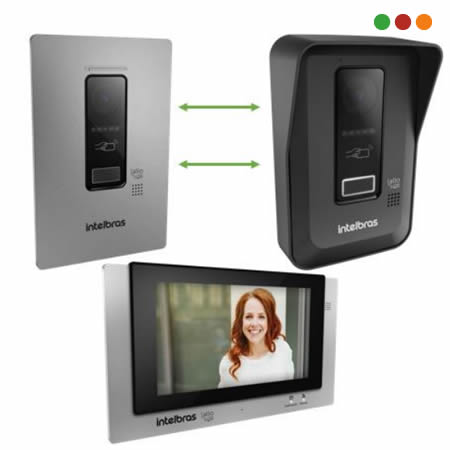 Porteria | Video Portero IP ALLO wT7 Wifi KIT RFID - Intelbras - Imagen 3