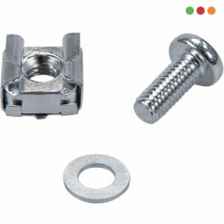 Racks - KIT de Tornillos + tuerca + cazoleta x 100 Unidades KPP - INTELBRAS