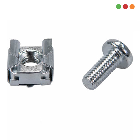 Racks - KIT de Tornillos + tuerca + cazoleta x 50 Unidades OEM