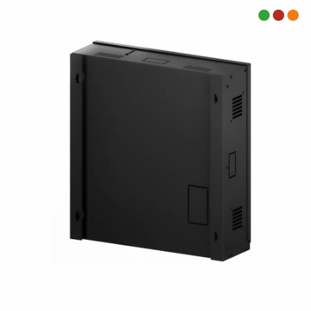 Racks - Metálico P/ CCTV - L. 38 x A. 41 x P. 11 cm | 4038P NEGRO - INTELBRAS - Imagen 4