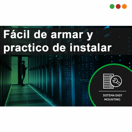 Racks - Open Rack / Organizador Vertical p/ Open Rack RT36 / OCV 36 - INTELBRAS - Imagen 4