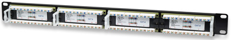 Racks - Patchera 24 P. 1U Cat 6 Intellinet - Imagen 3