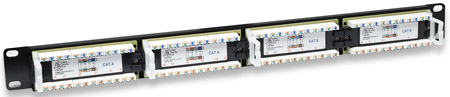 Racks - Patchera 24 P. 1U Cat 6 Intellinet - Imagen 4