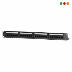 Racks - Patchera 24 P. 1U Cat 6 / PP624 - INTELBRAS