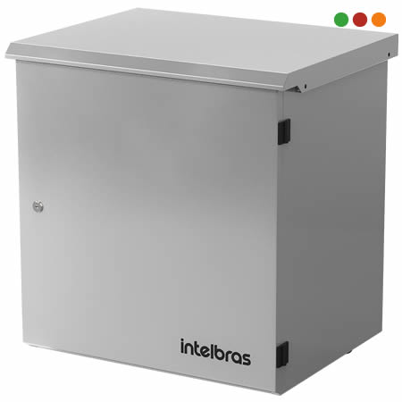 Racks - Rack de Exterior 12U | L.60 x A.61 x P.47 / IP44 / RO 1247 - INTELBRAS - Imagen 2