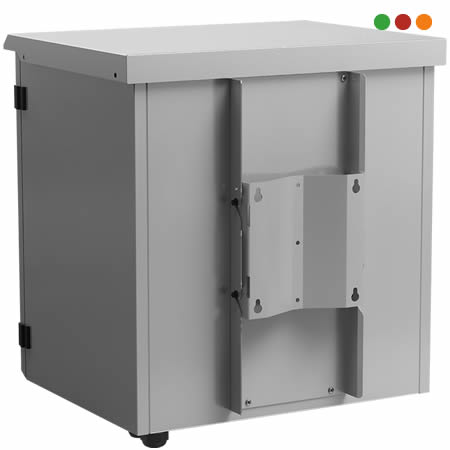Racks - Rack de Exterior 12U | L.60 x A.61 x P.47 / IP44 / RO 1247 - INTELBRAS - Imagen 3
