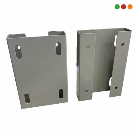 Racks - Rack de Exterior 12U | Prof.: 37cm | 1 x Band. | Blanco | 6038 -PROTECTM - Imagen 3