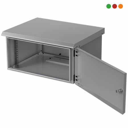Racks - Rack de Exterior 5U | L.60 x A.30 x P.47 / IP44 / RO 547 - INTELBRAS - Imagen 3