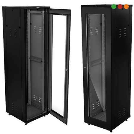 Racks - Rack de PISO 44U | L.60 x A.200 x P.67 / RPD 4467 - INTELBRAS - Imagen 2