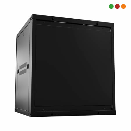 Racks - Rack de Pared 12U Mini | L.55 x A.60 x P.47 / MRD 1247 - INTELBRAS - Imagen 4