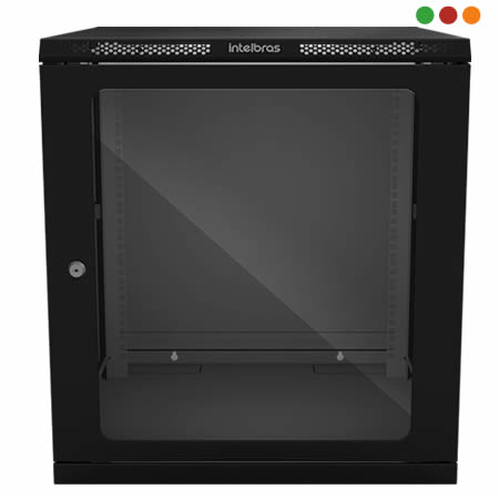 Racks - Rack de Pared 12U Mini | L.55 x A.60 x P.57 / MRD 1257 - INTELBRAS