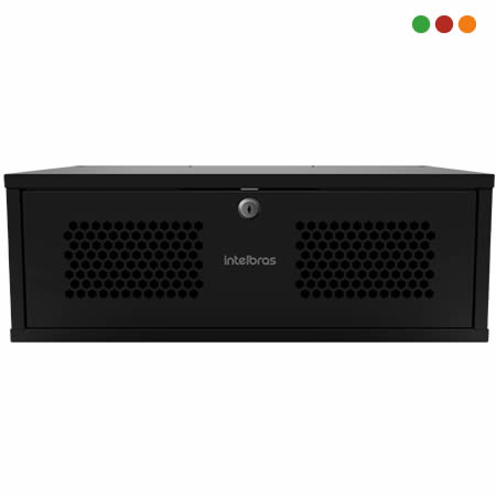 Racks - Rack de Pared 3U Mini | L.52 x A.18 x P.37 / MRM 337 ARMADO INTELBRAS - Imagen 2