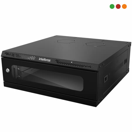 Racks - Rack de Pared 3U Mini | L.55 x A.20 x P.47 / MRD 347 - INTELBRAS - Imagen 2