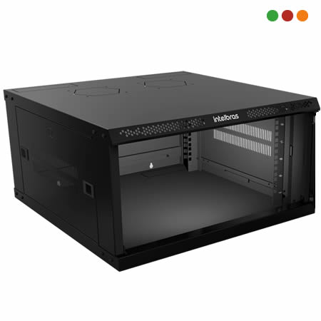 Racks - Rack de Pared 5U Mini | L.55 x A.29 x P.47 / MRD 547 - INTELBRAS - Imagen 2