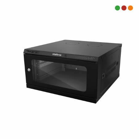 Racks - Rack de Pared 5U Mini | L.55 x A.29 x P.57 / MRD 557 - INTELBRAS - Imagen 2