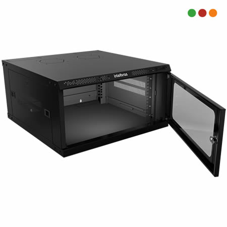 Racks - Rack de Pared 5U Mini | L.55 x A.29 x P.57 / MRD 557 - INTELBRAS - Imagen 3