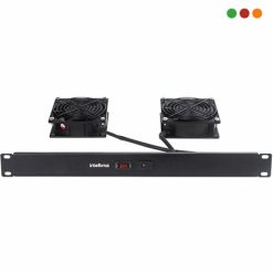 Racks - Ventiladores - Kit de 2 para RACK / Fusible 10A - KVR2V / INTELBRAS