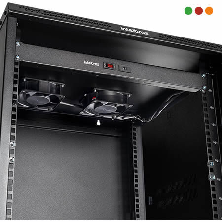 Racks - Ventiladores - Kit de 2 para RACK / Fusible 10A - KVR2V / INTELBRAS - Imagen 3