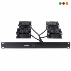 Racks - Ventiladores - Kit de 4 para RACK / Fusible 10A - KVR4V / INTELBRAS