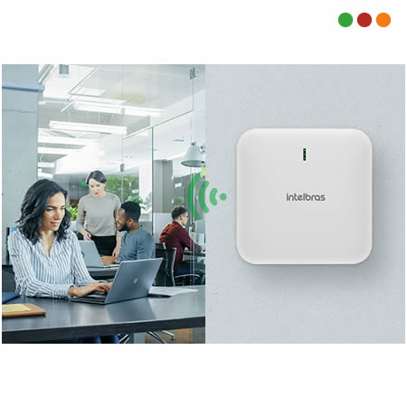 Red Inal - AP 1250 AC MAX / Dual Band / 450mts2 - INTELBRAS - Imagen 2