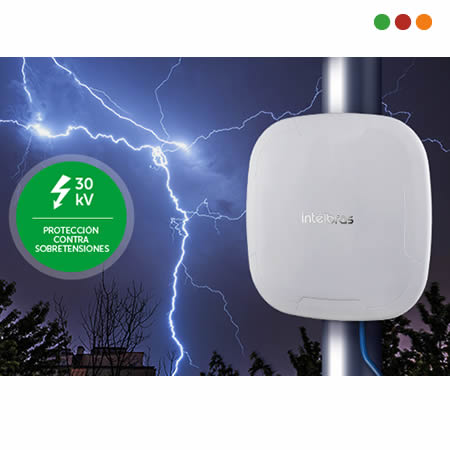 Red Inal - AP Antena 5GHz | 16 dbi | 5Km | IP65 | PoE | WOM AC - INTELBRAS - Imagen 4