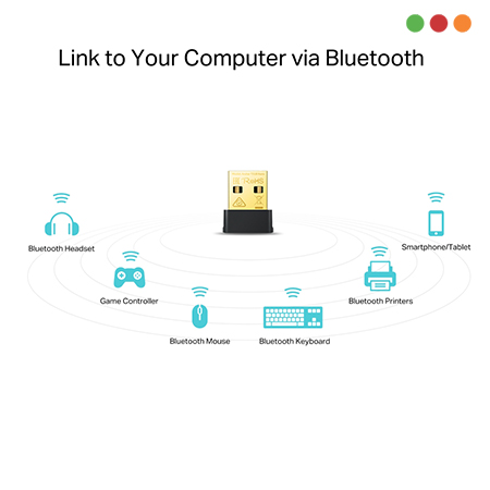 Red Inal - Adap. USB 2.0 T2UB NANO WIFI y Bluetooth | AC600 | T2UB / TP-LINK - Imagen 3