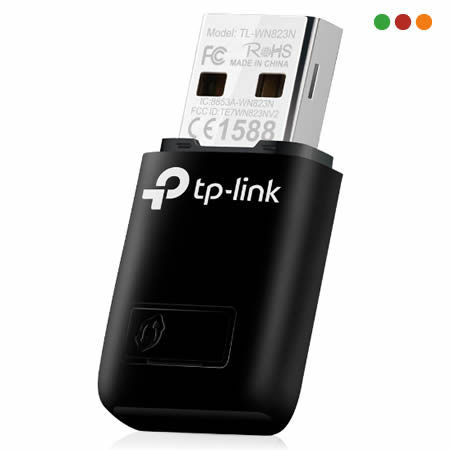 Red Inal - Adap. USB 2.0 TL-WN823N |300N | Mini | 300N | TP-LINK - Imagen 2
