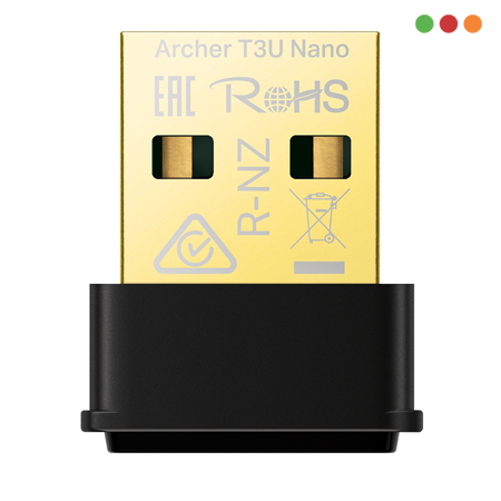 Red Inal - Adap. USB 3.0 T3U Nano | AC1300 | Dual Band | TP-LINK