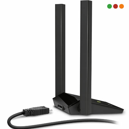 Red Inal - Adap. USB 3.0 T4U Plus | AC1300 | Dual Band | Wless Archer | TP-LINK - Imagen 2