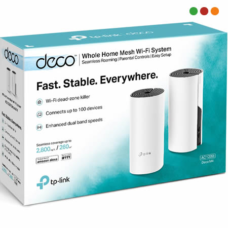 Red Inal - Deco M4 Mesh Dual Band 5 | AC1200 | Pack x2 |TP-LINK - Imagen 4