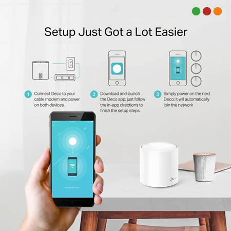 Red Inal - Deco X20 Mesh AX 1800 Dual Band x2 | TP-LINK - Imagen 4