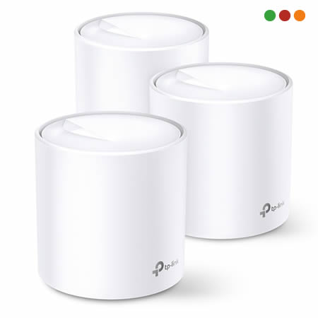 Red Inal - Deco X20 Mesh AX 1800 Dual Band x3 | TP-LINK
