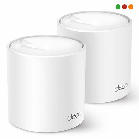 Red Inal - Deco X50 Mesh AX 3000 | Pack x2 | Mesh | Wifi | TP-LINK