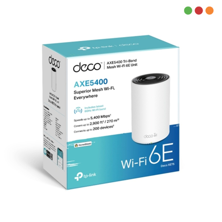 Red Inal - Deco XE75 Mesh AXE 5400 | Pack x 1 | WIFI 6E |TP-LINK - Imagen 4