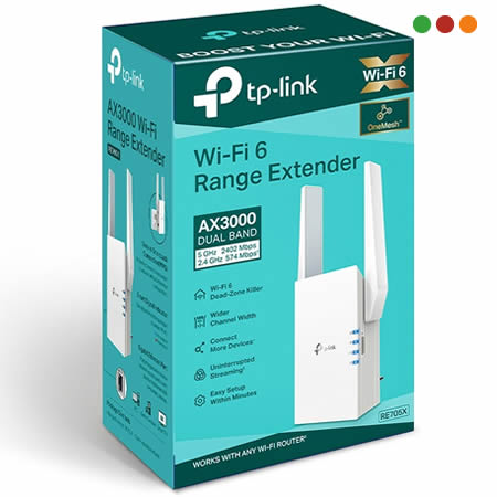 Red Inal - Repetidor AX3000 | RE705X | Dual Band | MESH | TP-LINK - Imagen 4