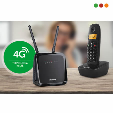 Red Inal - Router 4G WiFi + Tel vía SIM | 32 conexiones | ICW 4002 - INTELBRAS - Imagen 3