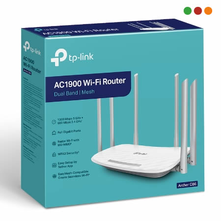 Red Inal - Router Archer C86 | AC1900 | MU-MIO | Dual Band | TP-LINK - Imagen 4