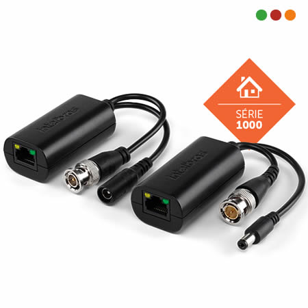 Seg. CCTV | Balun Activo RJ45 (Energia y video) Full HD | VB 1001 WP - INTELBRAS - Imagen 4