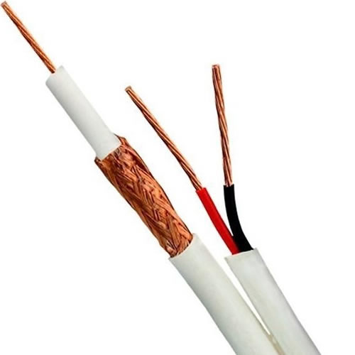 Seg. CCTV | Cable Coaxial RG / Bipolar 4mm + 2X26 AWG FC80CBR - 100m - INTELBRAS - Imagen 3