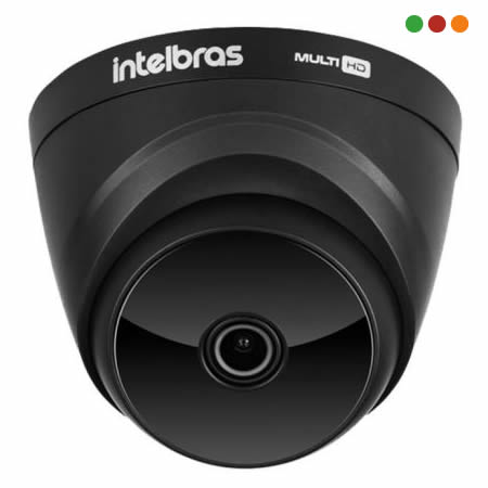 Seg. CCTV | Cam. Domo 2MP - VHD 1220 D | Plastico | 2,8mm | Negra - INTELBRAS - Imagen 2