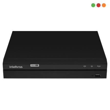 Seg. CCTV | DVR - XVR 1080p 4 Canales MHDX 3004 | Analitica Inte. - INTELBRAS