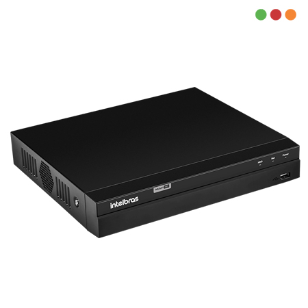 Seg. CCTV | DVR - XVR 1080p 4 Canales MHDX 3004 | Analitica Inte. - INTELBRAS - Imagen 3