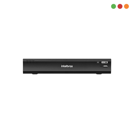 Seg. CCTV | DVR - XVR 4k 16 Canales | Reco. Facial / iMHDX 5116 |INTELBRAS