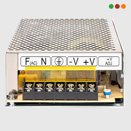 Seg. CCTV | Fuente AC/DC 15 A / 12v | METALICA | EFM 1215 - Intelbras - Imagen 2