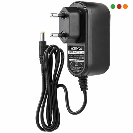 Seg. CCTV | Fuente AC/DC 0,5 A / 12,8v | EF 12 SEG - Intelbras - Imagen 3