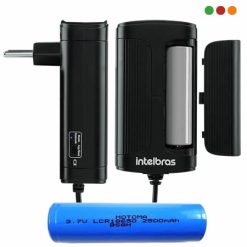 Seg. CCTV | Fuente AC/DC 1 A / 12,8v | EFB 1201 C/Bateria 2.500 mAh Intelbras